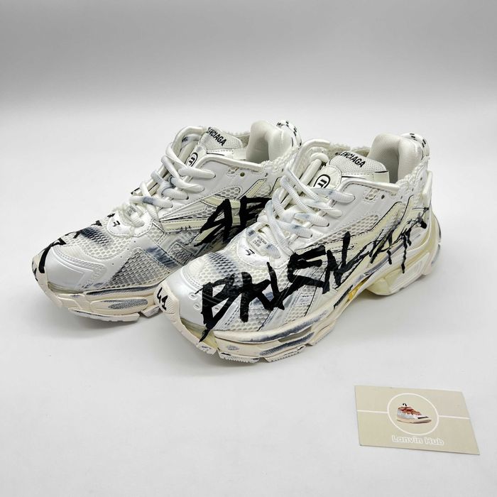 Balenciaga Runner Graffiti White