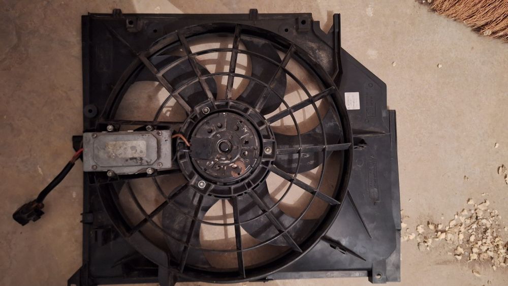 Охлаждаща перка е46