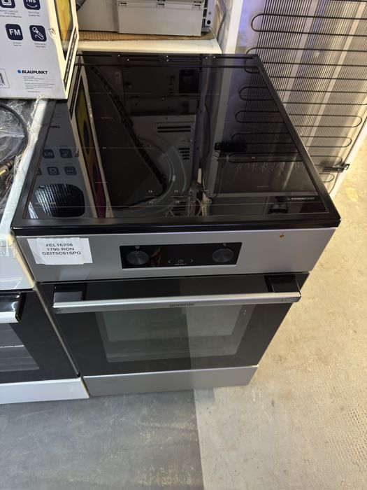 Aragaz electric 50cm Gorenje GEIT5C61SPG cu plită cu inducție