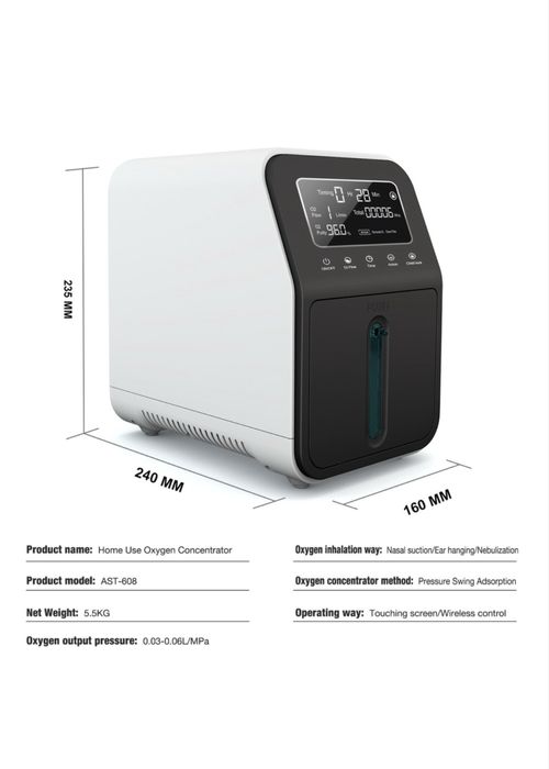 Concentrator de Oxigen, Capacitate 1-9L/min, Functie de Aerosoli