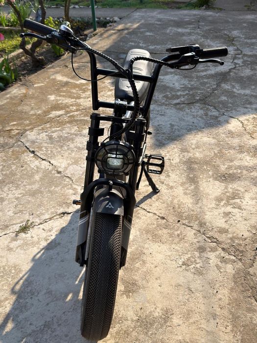 Електрически велосипед A-SPADZ CAVET AIR FAT 20" BLACK