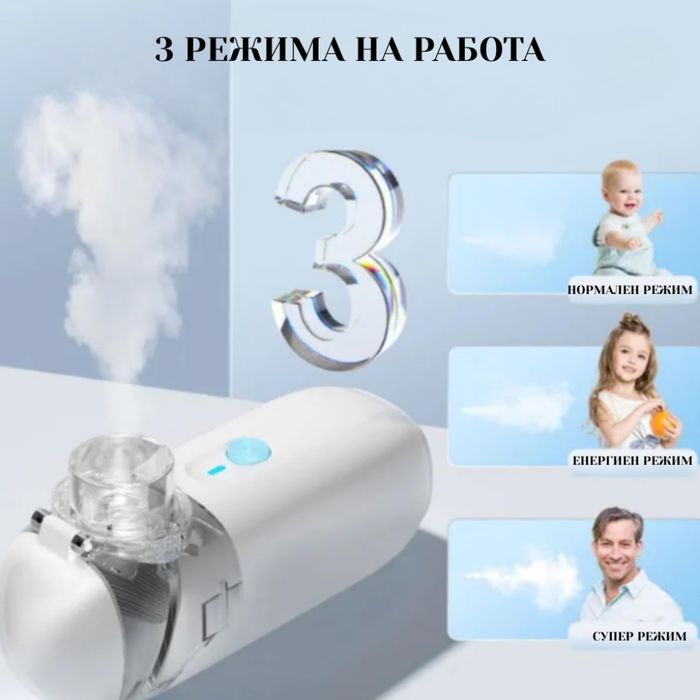 Ултразвуков аерозолен небулизатор