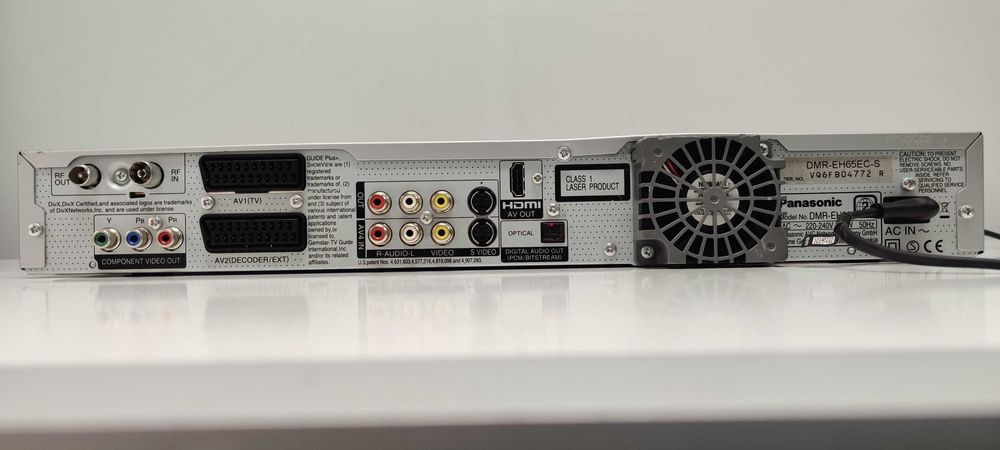 Panasonic DMR EH 65 video player recorder hdd 250 gb telecomanda