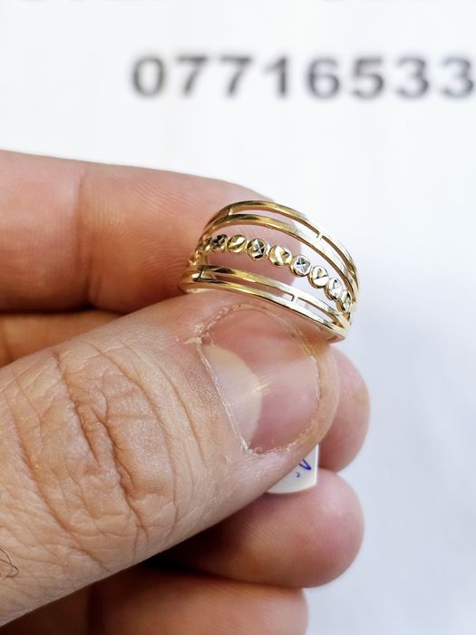 Vand inel dama din aur 14 k 2.47 g cod 620