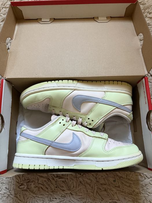 nike dunk low lime