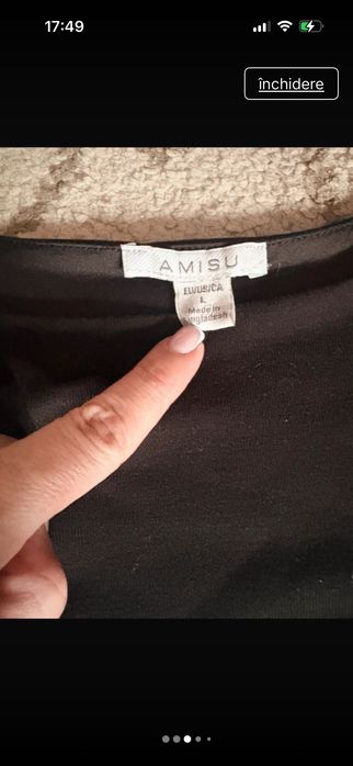 Body  L si blugi mom 38 noi , fara eticheta