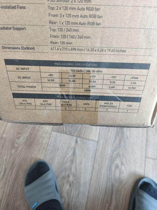 msi mag forge 120A B65