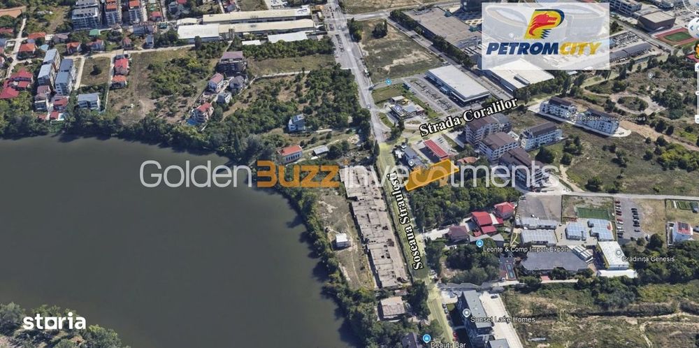 Teren 882 mp | Străulești – Petrom City | Deschidere 22 m