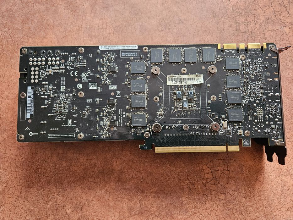 Placa video PCie Asus Nvidia GTX TitanX 12GB DDR5