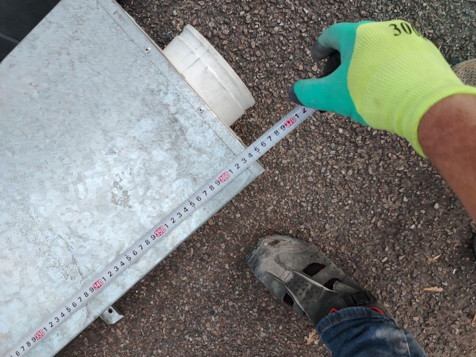 Вентиляционный короб б/у.