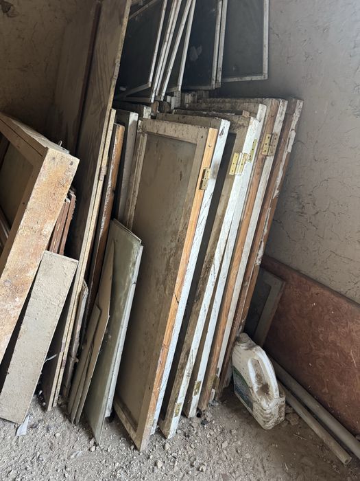 ағаш терезе, форточкалар б/у