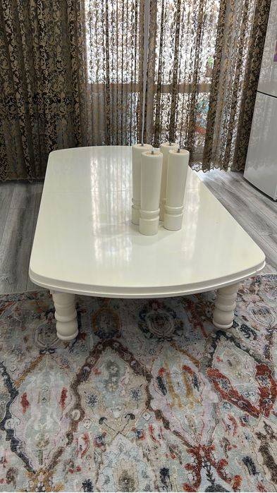 Стол  2,5 метра в длину увеличивается высота