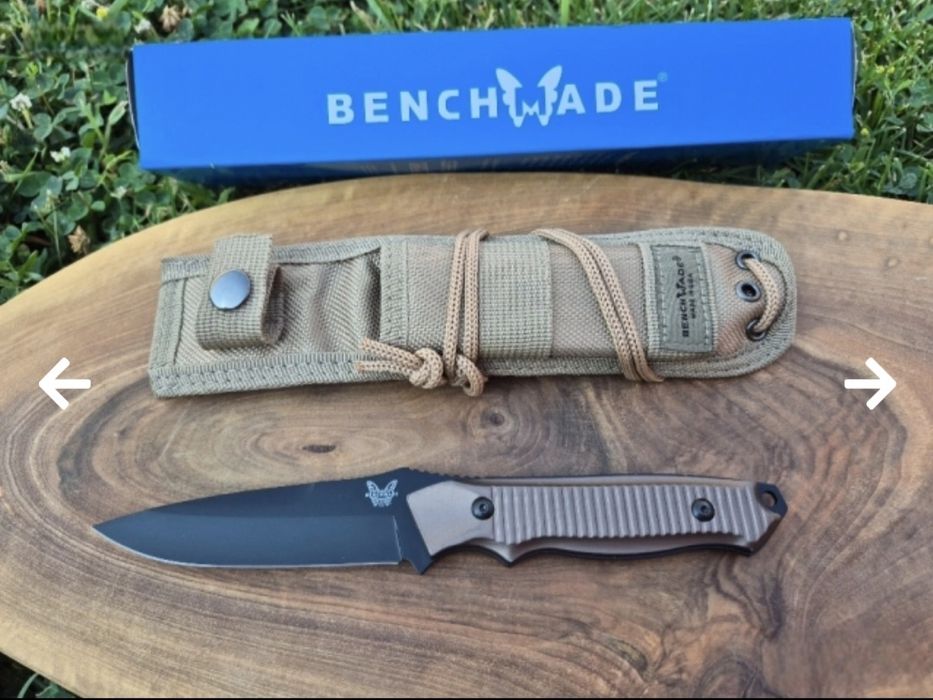 Тактически нож Benchmade Nimravus 140BKSN с текстилна кания,два цвята