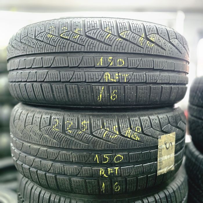 2x 225/45/18 M+S PIRELLI RUNFLAT Stare excelentă
