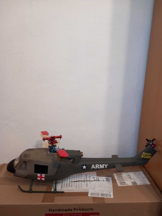 Fuzelaj elicopter RC 450 Bell-Uh 1D