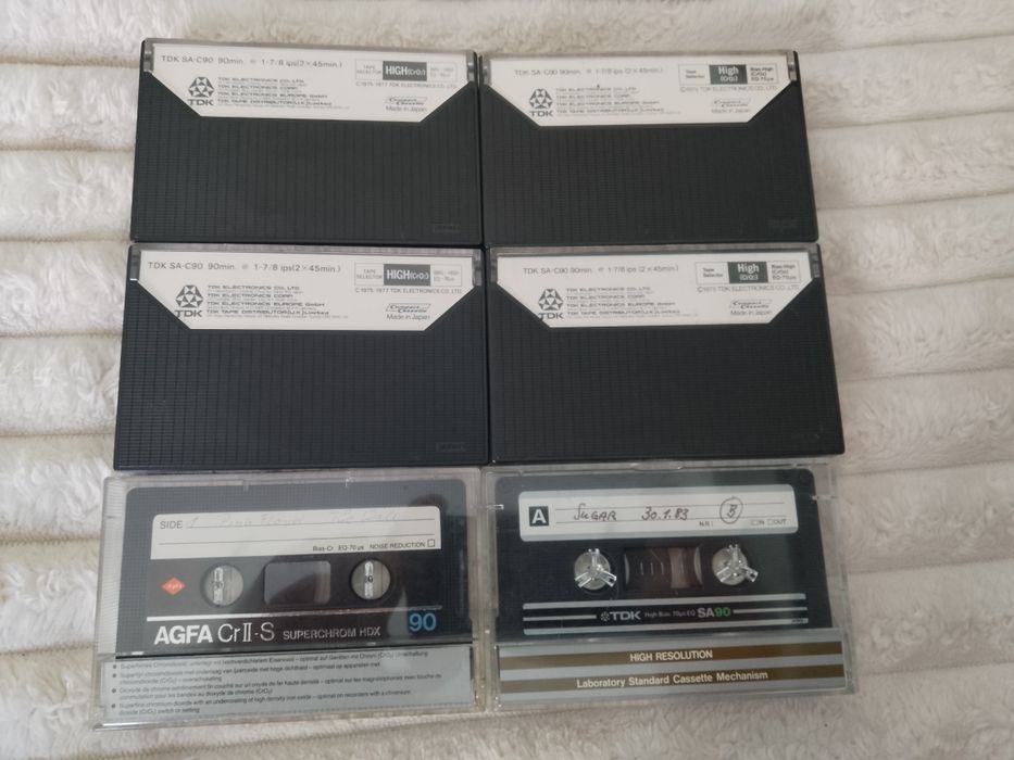 Casete audio, mini colecție. TDK SA-C 90, Pink Floyd.