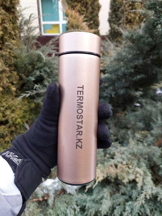 ОПТОМ: Термос 500мл с Датчиком температуры LED + НАНЕСЕНИЕ ЛОГОТИПА