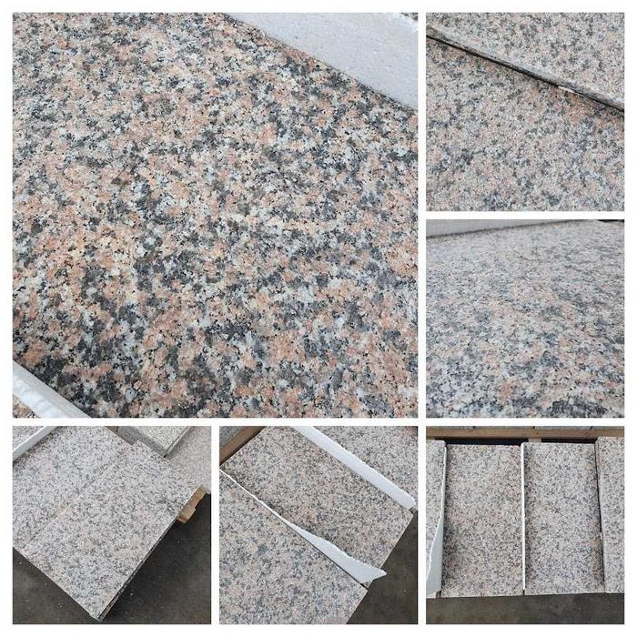 Готови гранитни плочки и готови стъпала от Раймар