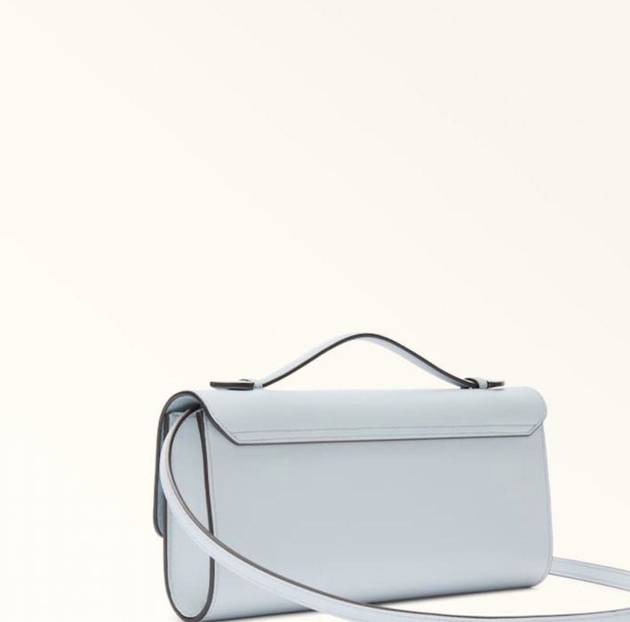 Furla дамска чанта в черен цвят от естествена кожа черна 160€ и синя НОВА 165€