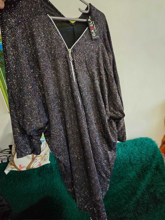 Нова, елегантна макси блуза 5хл