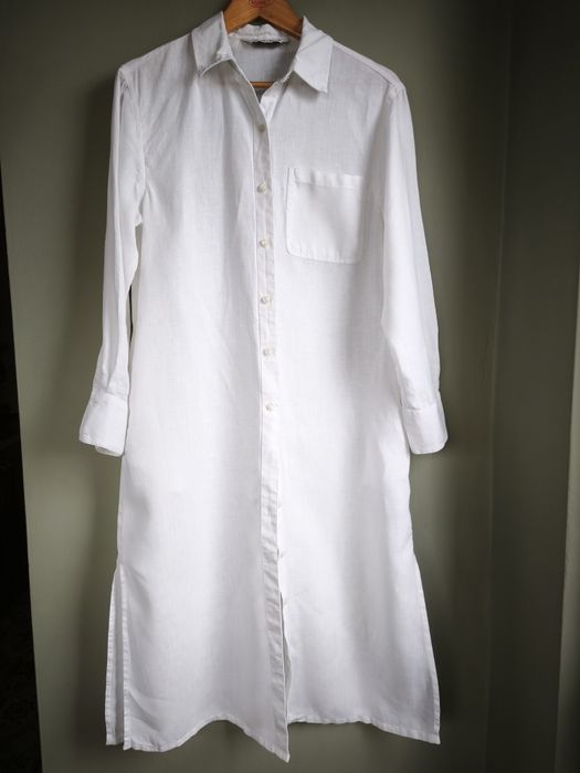 Ленена рокля, размер L