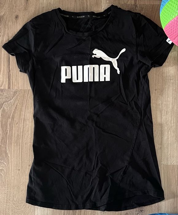 Puma Дамска черна тениска