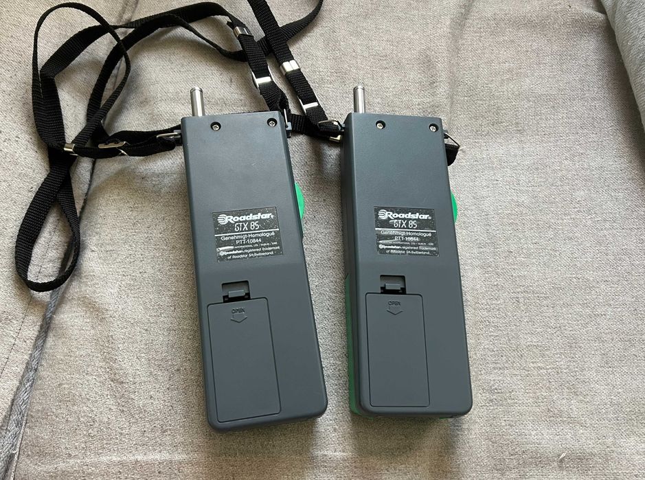 Set statii radio Roadstar GTX 85 vintage PMR walkie talkie
