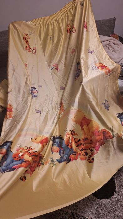 Perdea copii galbena