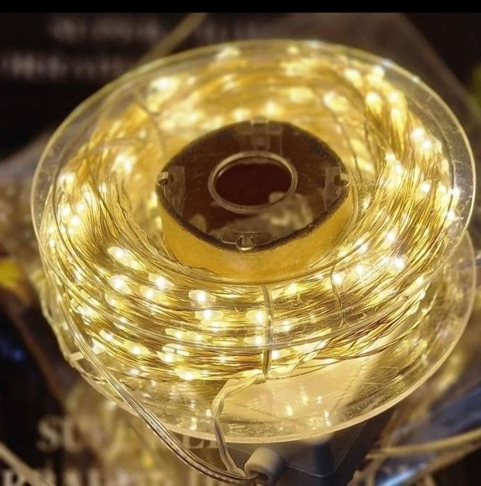 Гирлянда Бахрома для украшенияфасада домов и козырьков домов и рестора