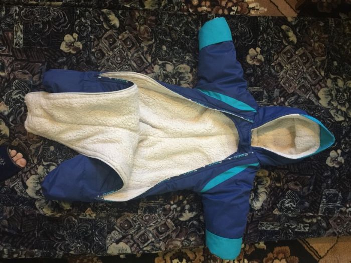 комбинезон зимний детский