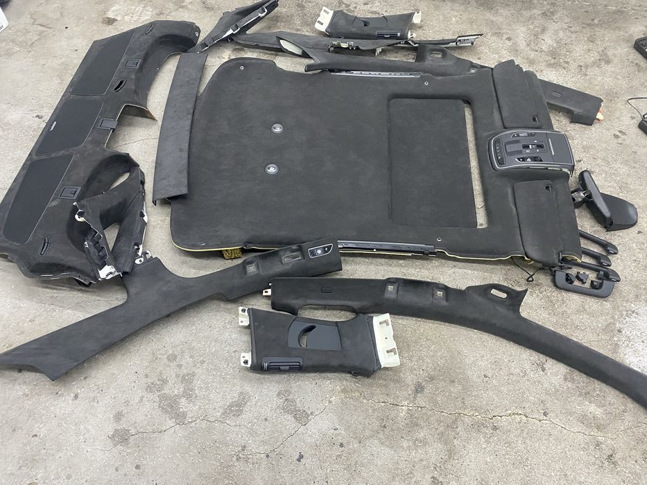 Черен таван алкантара за Audi A8/S8 D4, Ауди