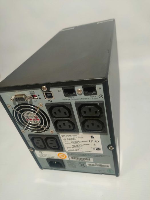 UPS HP T 1000 G3-670W-чиста синусоида, гаранция, цената е с вкл. ДДС