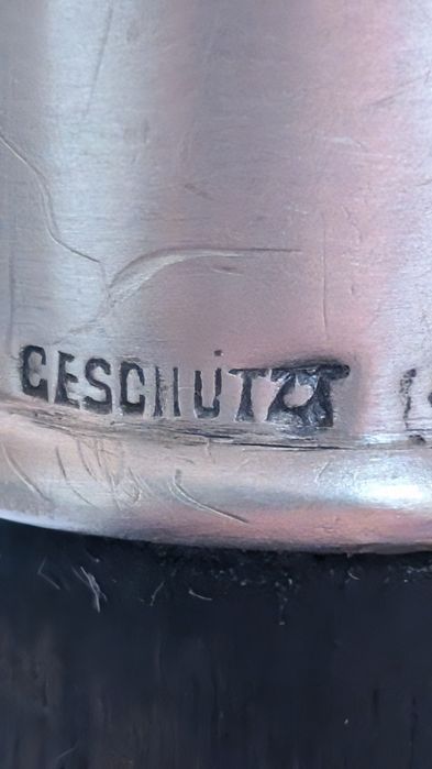 Baston mâner argint