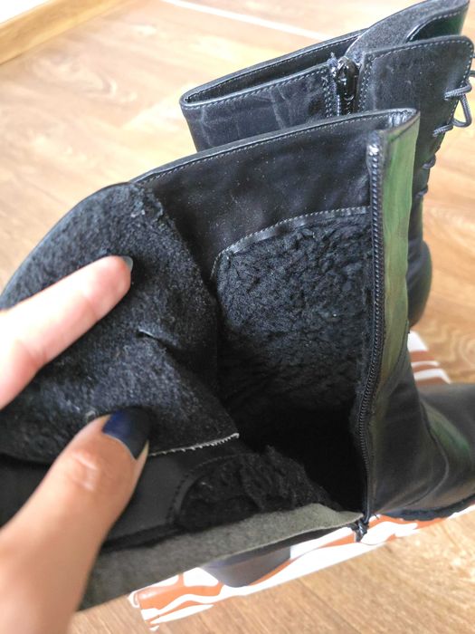 Кожени ботуши - 40 номер