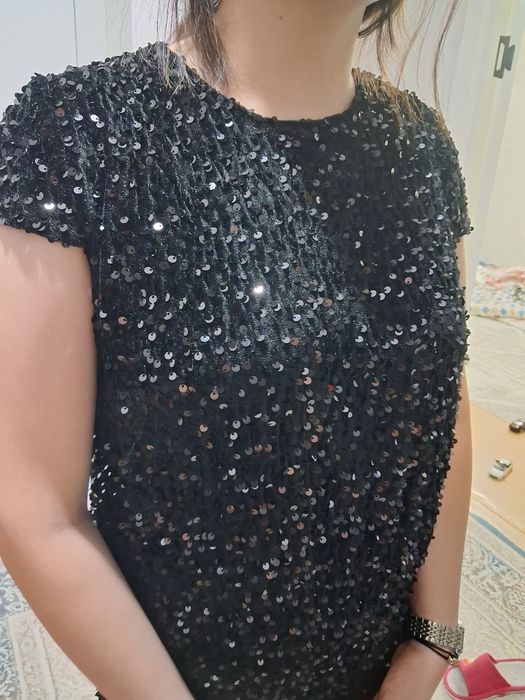 Платье из пойетки