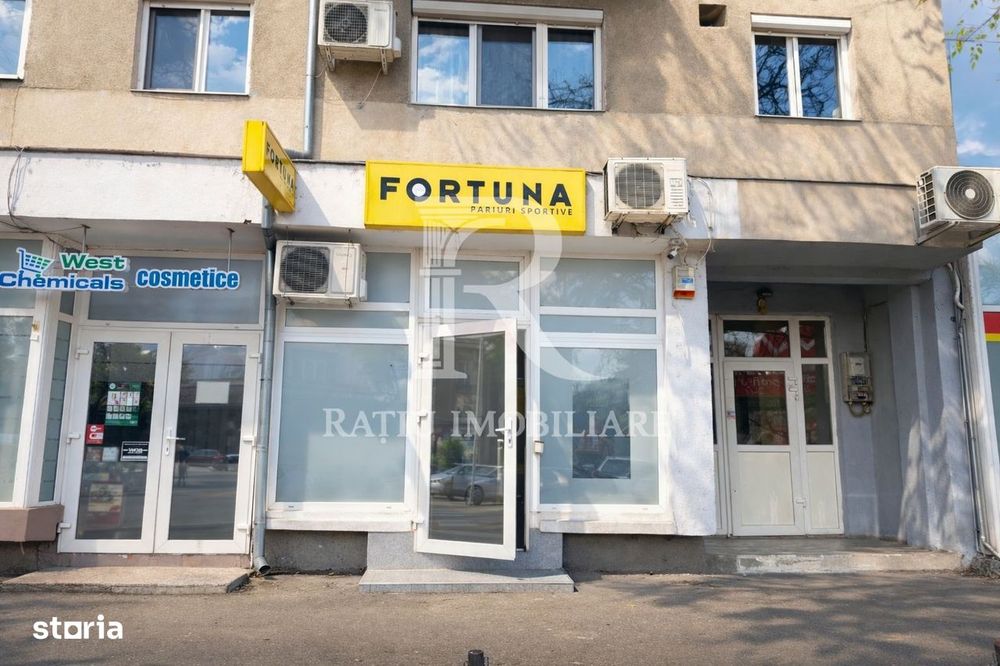 Spațiu comercial stradal – poziționare clară, vizibilitate reală