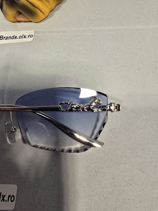 Ochelari de soare Cartier Diamond Cut Blue, made in Italy