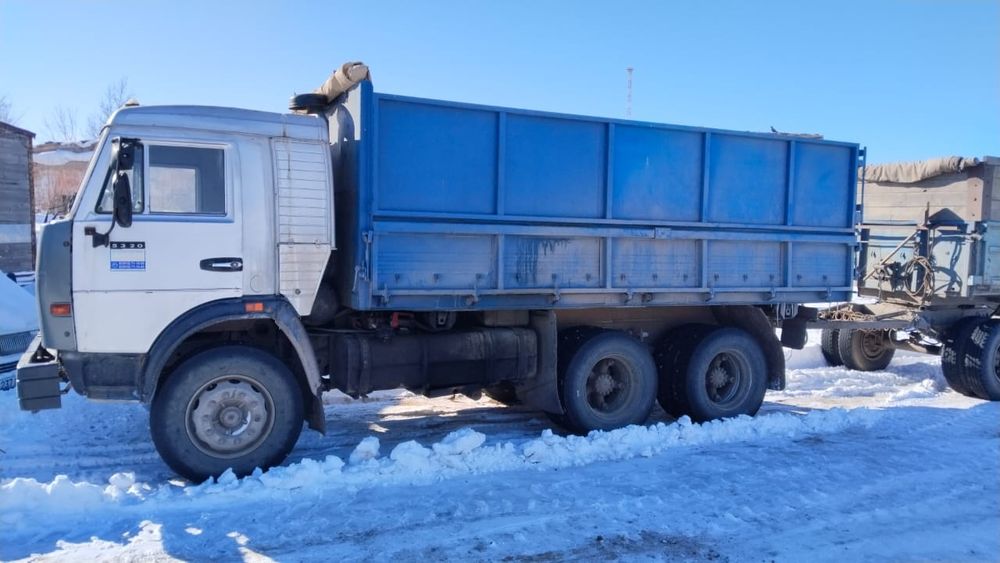 Продам камаз с прицепом
