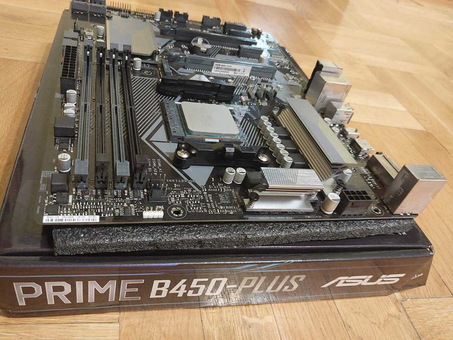 AMD Ryzen 5 1600X + Asus Prime B450-Plus