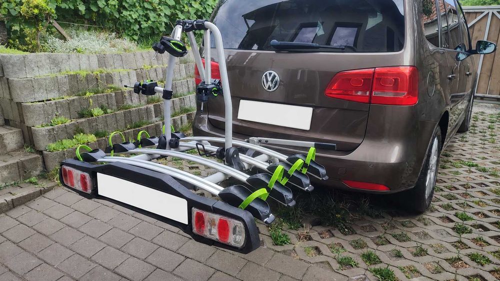 Suport biciclete MAMMOOTH pentru 4 biciclete, montare pe cârlig