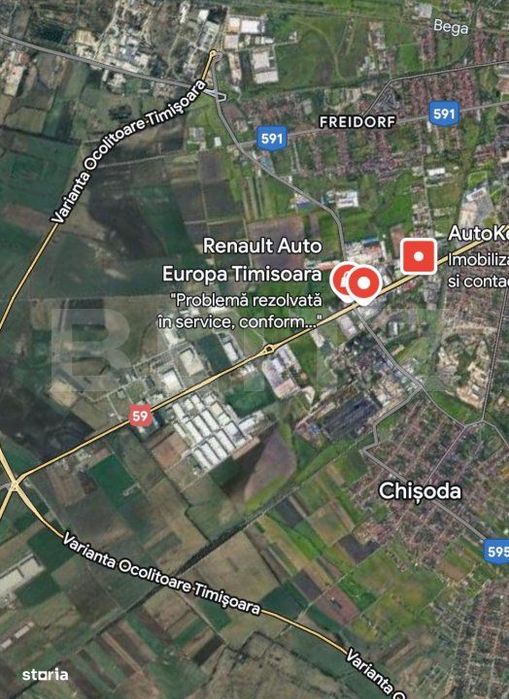 Teren intravilan, 8313mp, front stradal 39, zona Calea Sagului