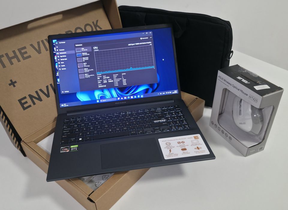Set Laptop Asus Vivobook Pro 15 Oled M3500Q