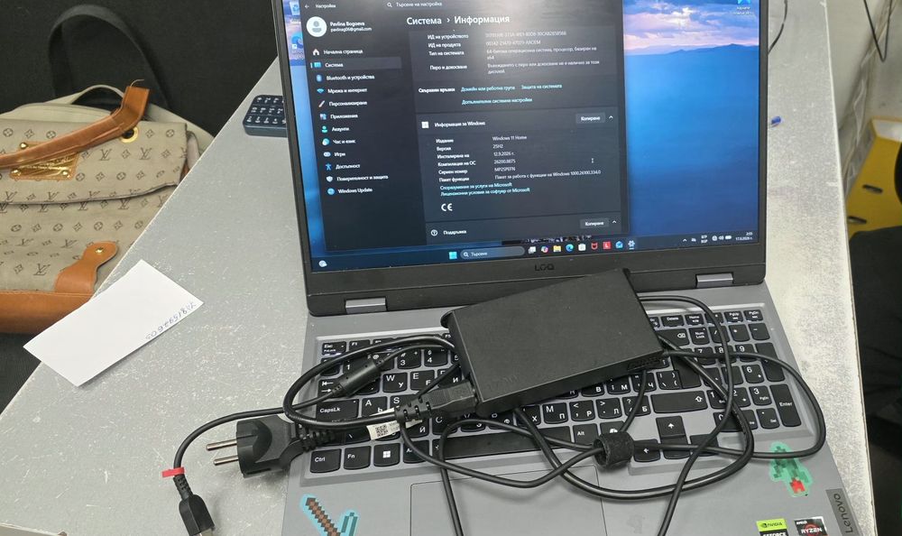 Лаптоп Lenovo GPU