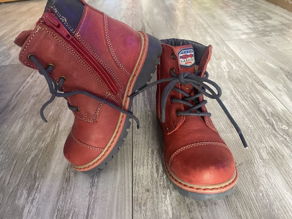 Детски кожени боти