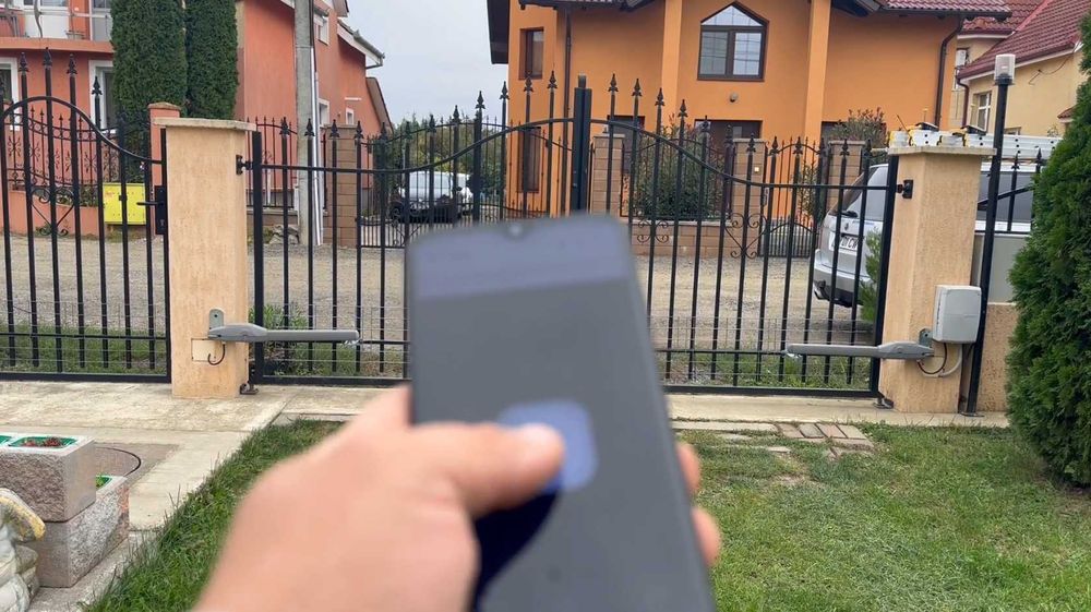 Automatizare poarta batanta culisanta sina motoare montaj Negresti