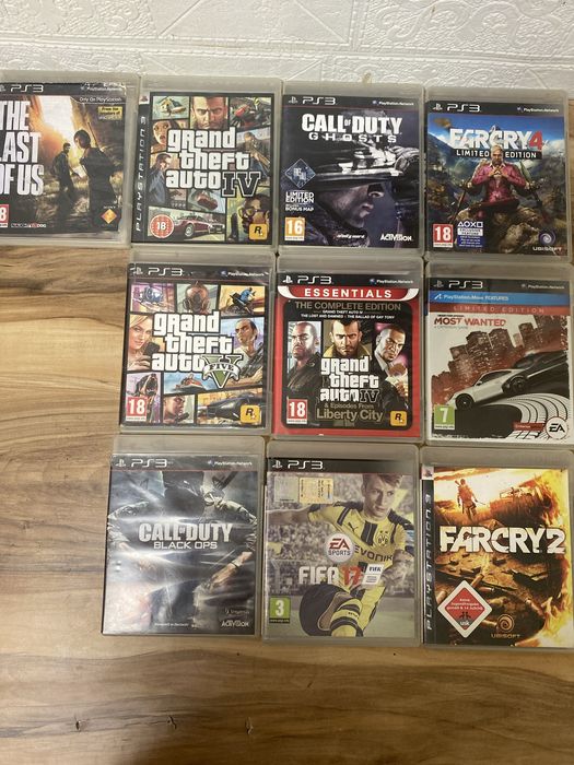 Vand 10 jocuri de ps 3 toate funcționale ,50 bucata