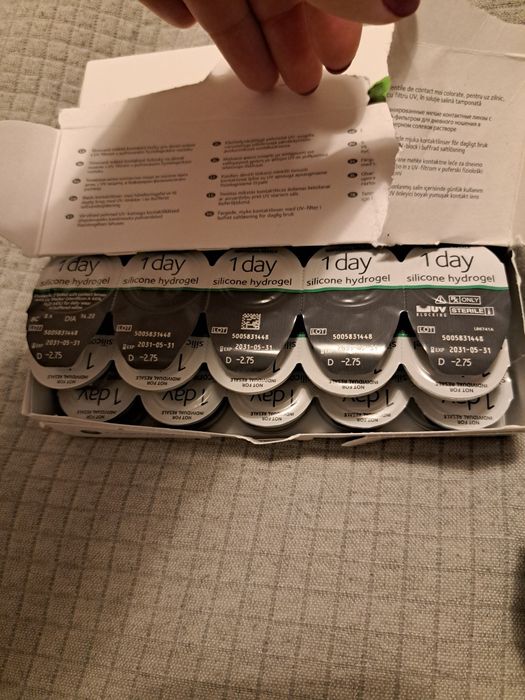 Lentile de contact MyDay daily disposable CooperVision -2.75 dioptrii