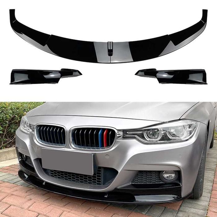 Spoiler prelungire bara fata  BMW Seria 3 F30 M AVE-S-0044