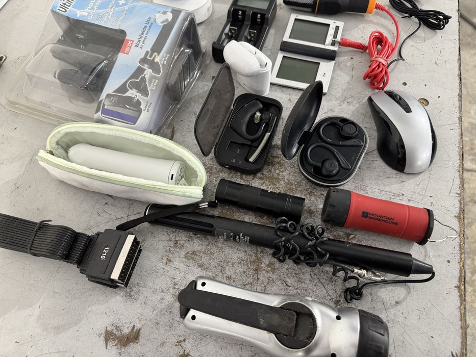 Мишка, фенер , камера и др - Лот Б-9