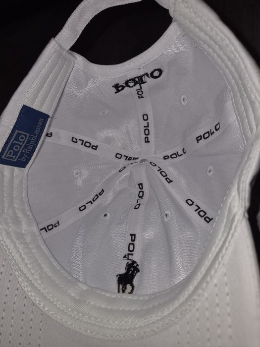 Șapcă Polo Ralph Lauren albă – logo brodat